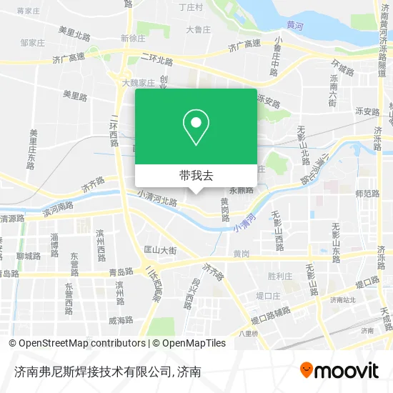 济南弗尼斯焊接技术有限公司地图