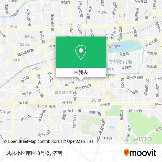 凤林小区南区-8号楼地图