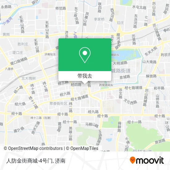 人防金街商城-4号门地图
