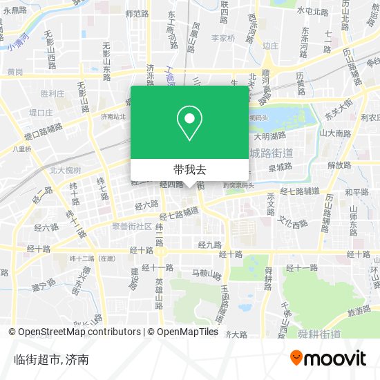 临街超市地图