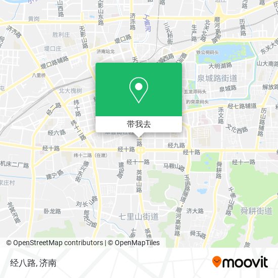 经八路地图