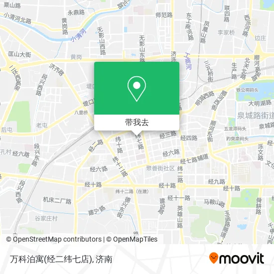 万科泊寓(经二纬七店)地图