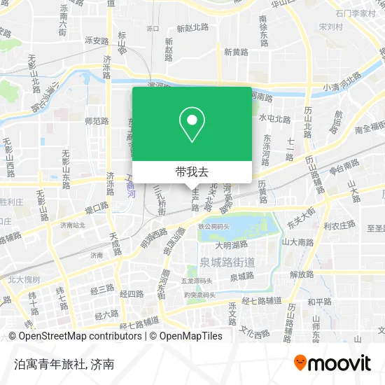 泊寓青年旅社地图
