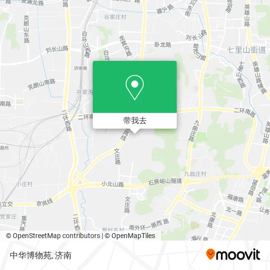 中华博物苑地图