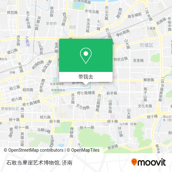 石敢当摩崖艺术博物馆地图