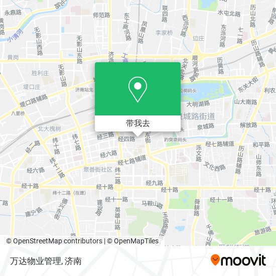 万达物业管理地图