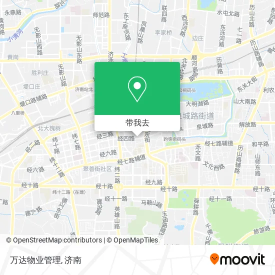 万达物业管理地图