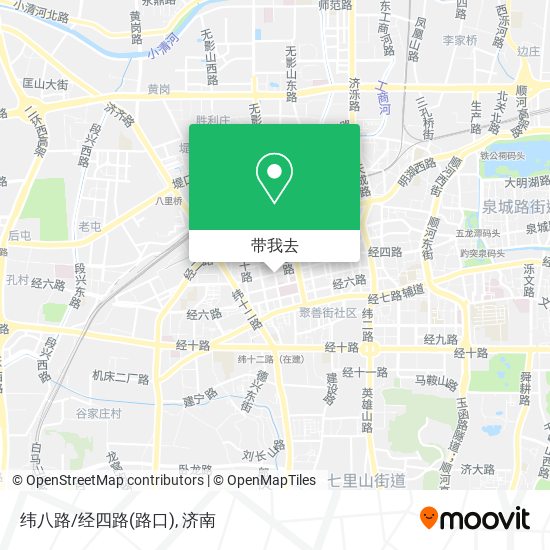 纬八路/经四路(路口)地图