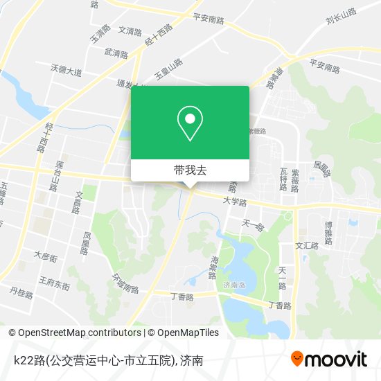 k22路(公交营运中心-市立五院)地图