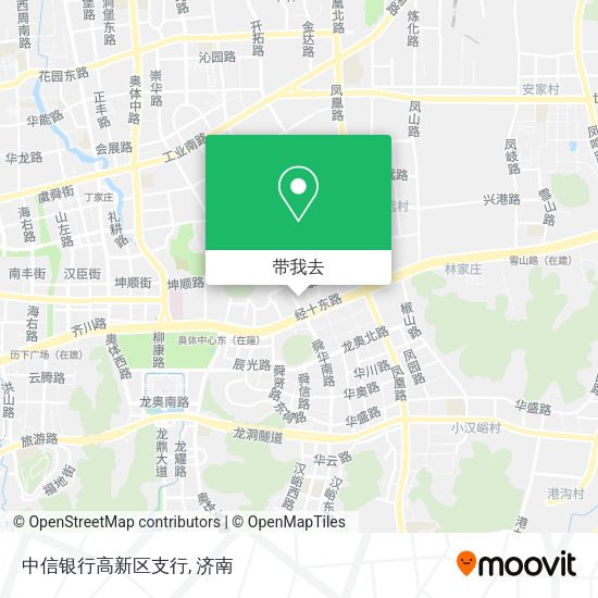 中信银行高新区支行地图