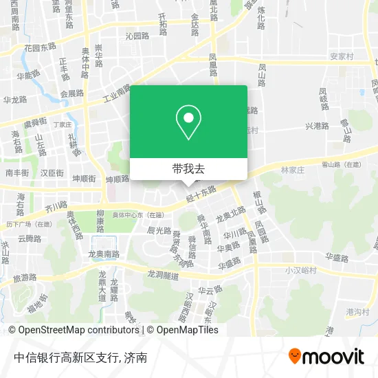 中信银行高新区支行地图