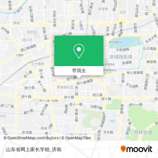 山东省网上家长学校地图