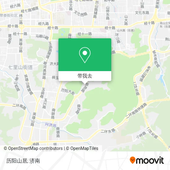 历阳山居地图