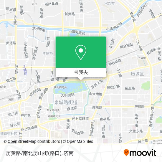 历黄路/南北历山街(路口)地图