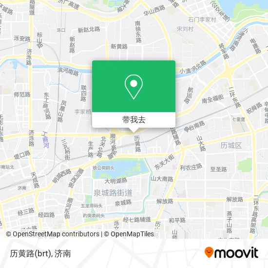 历黄路(brt)地图