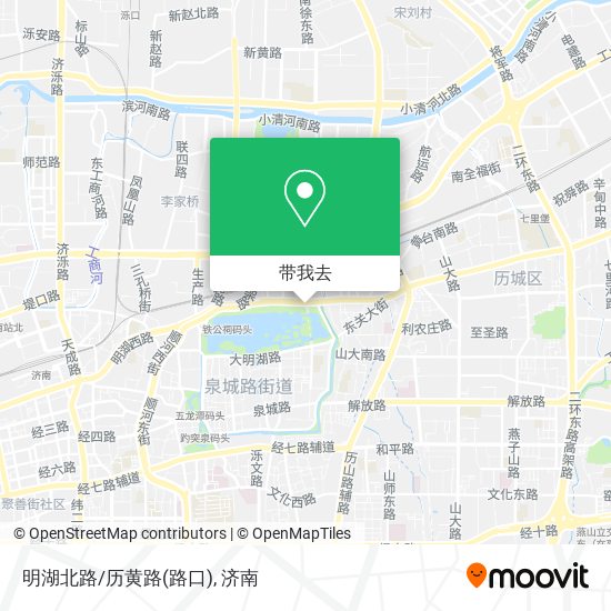 明湖北路/历黄路(路口)地图