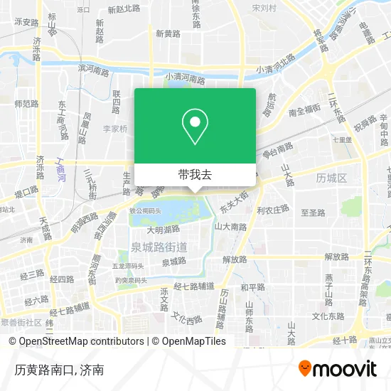 历黄路南口地图
