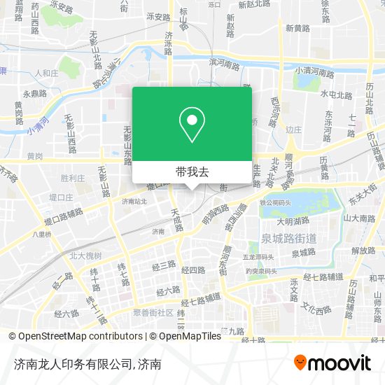 济南龙人印务有限公司地图