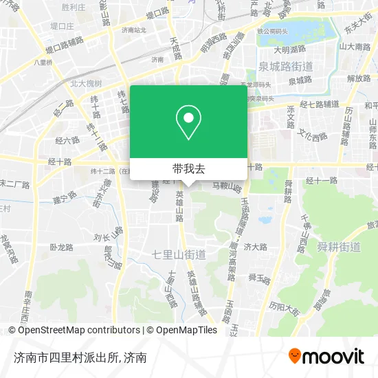 济南市四里村派出所地图