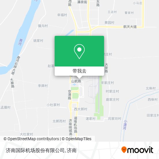 济南国际机场股份有限公司地图