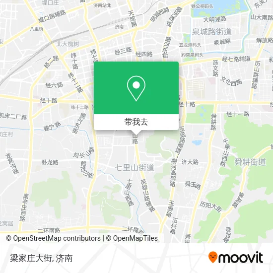 梁家庄大街地图
