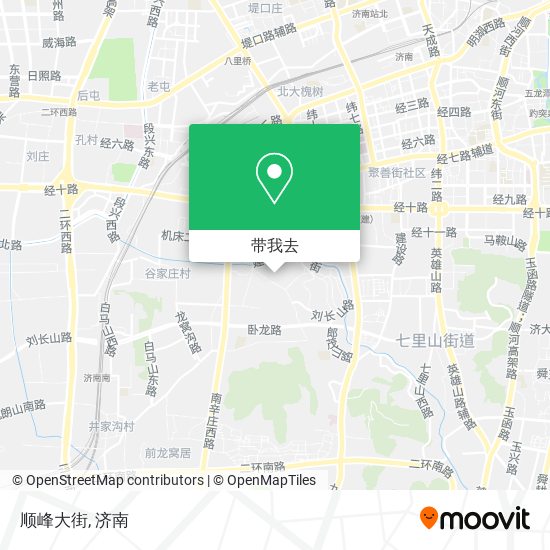 顺峰大街地图