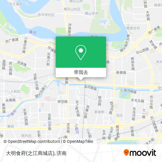 大明食府(之江商城店)地图