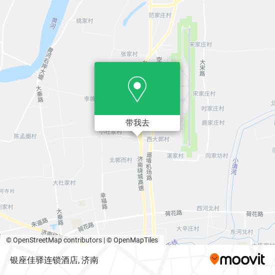 银座佳驿连锁酒店地图