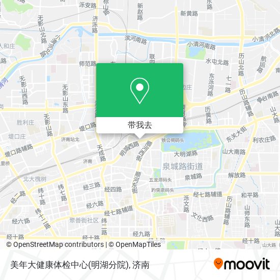 美年大健康体检中心(明湖分院)地图