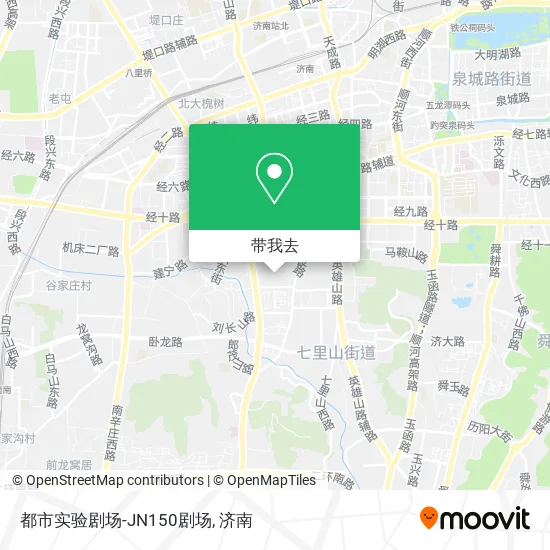 都市实验剧场-JN150剧场地图