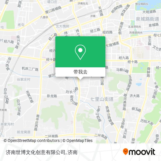 济南世博文化创意有限公司地图