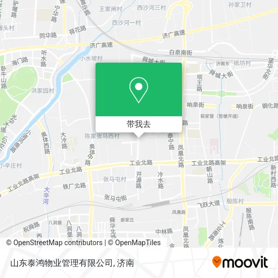 山东泰鸿物业管理有限公司地图