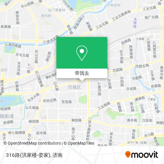 316路(洪家楼-娄家)地图