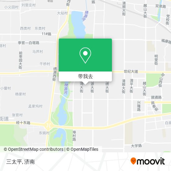 三太平地图