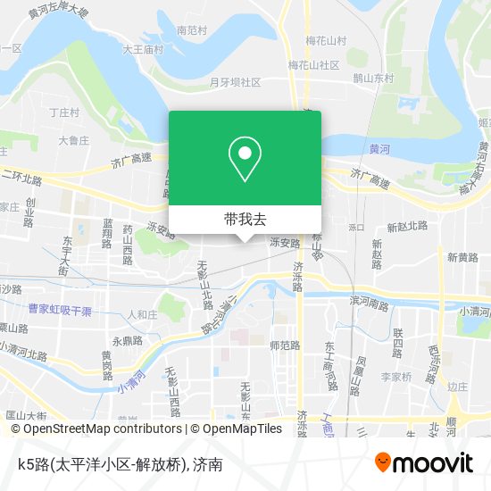 k5路(太平洋小区-解放桥)地图