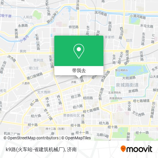 k9路(火车站-省建筑机械厂)地图