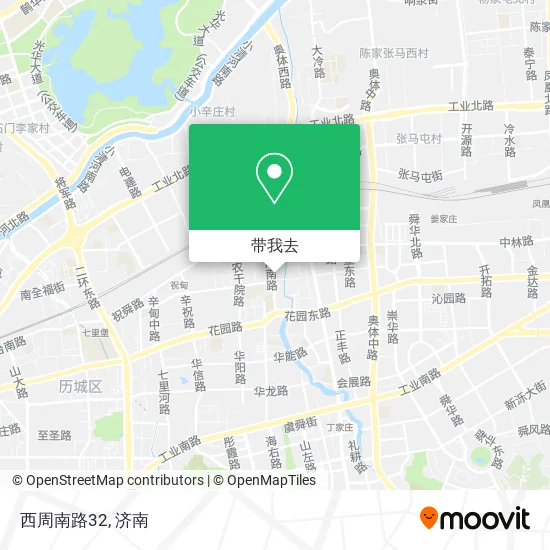 西周南路32地图