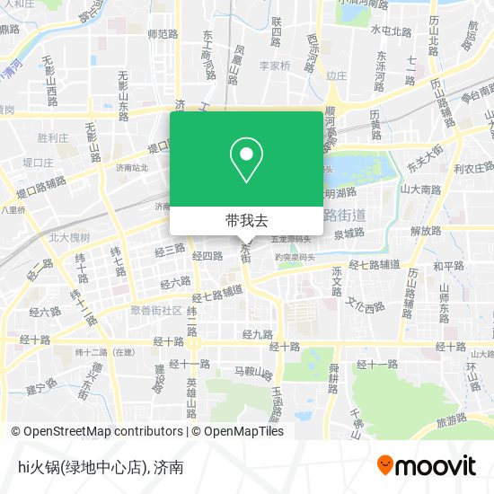 hi火锅(绿地中心店)地图