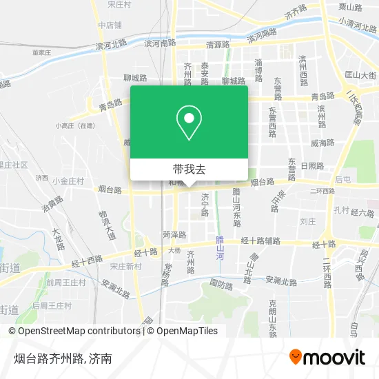 烟台路齐州路地图