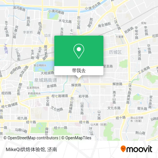 MikeQi烘焙体验馆地图