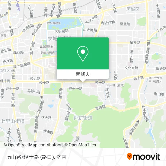 历山路/经十路 (路口)地图