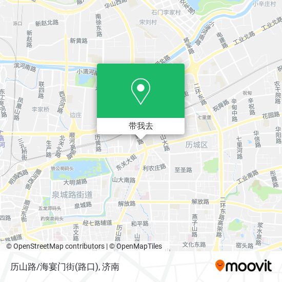 历山路/海宴门街(路口)地图