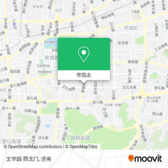 文华园-西北门地图
