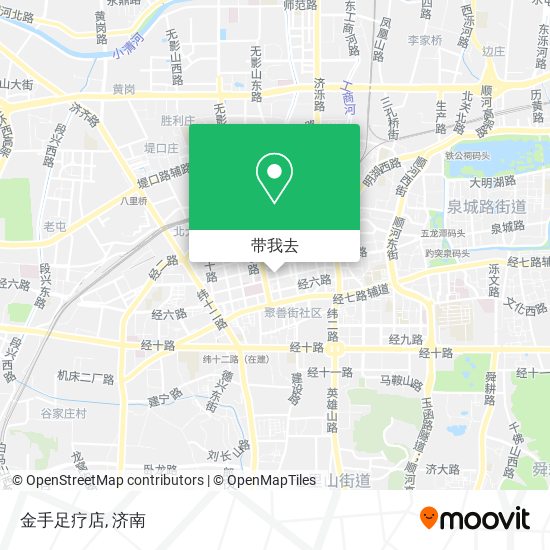 金手足疗店地图