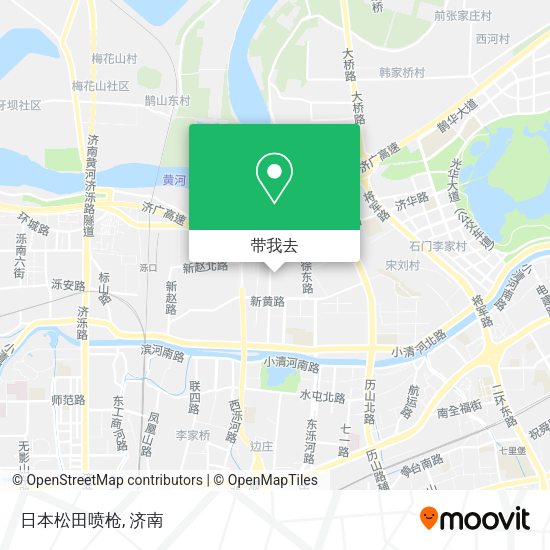 日本松田喷枪地图