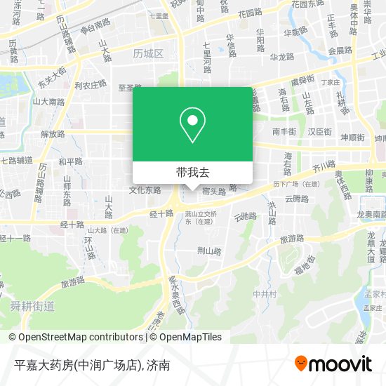 平嘉大药房(中润广场店)地图