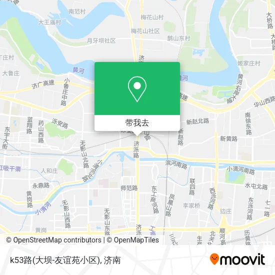 k53路(大坝-友谊苑小区)地图