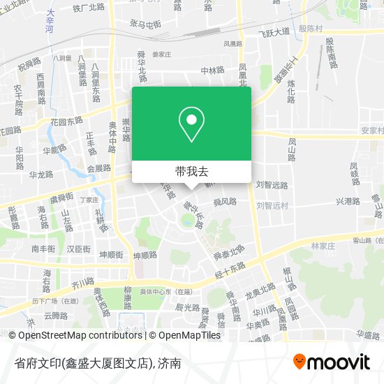 省府文印(鑫盛大厦图文店)地图