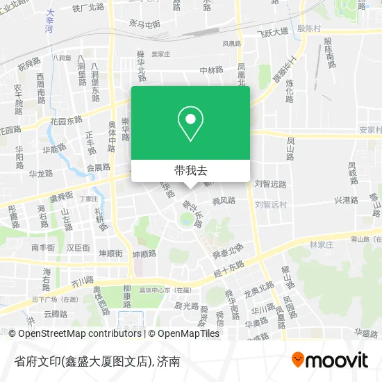 省府文印(鑫盛大厦图文店)地图