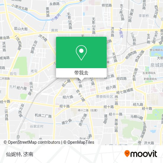 仙妮特地图